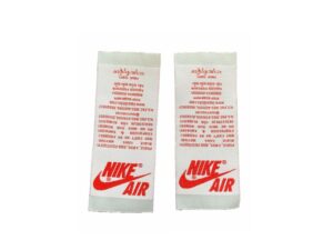 Tongue Tags: White Red Modern