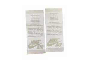 Tongue Tags: White Grey/Gray Modern