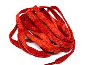 Red Aged Shoe Laces Various Sizing Available