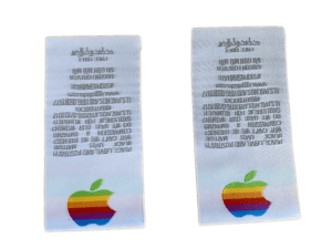 Tongue Tags: Rainbow/White