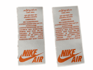 Tongue Tags: Cream/Orange SBB Shattered Backboard