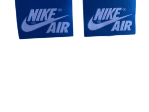 Mystery Tongue Tags: Blue White Modern