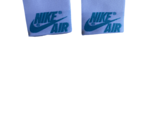 Mystery Tongue Tags: White Teal Blue