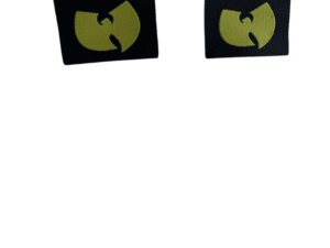 W T C Tongue Tags: Black/Yellow W