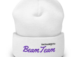 Sacramento Beam Team Cuffed Beanie (White or Grey)