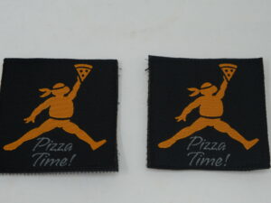 AJ4 Black Orange “Pizza Time" Undftd Tags