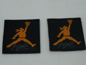 AJ4 Black Orange “Flight" Undftd Tags