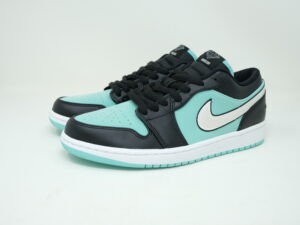 Nike Air Jordan I Low Retro Custom Tiffany Diamond CK3022-301 sz 8.5 Mens/10 Womens